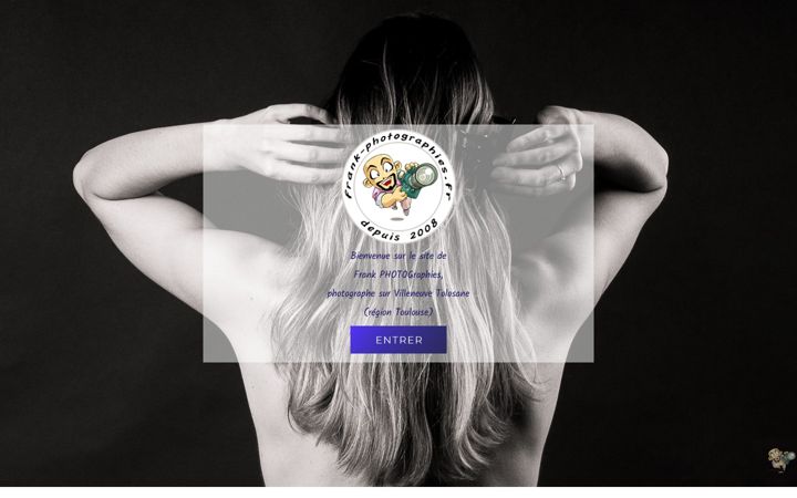 Screenshot of frank-photographie.fr