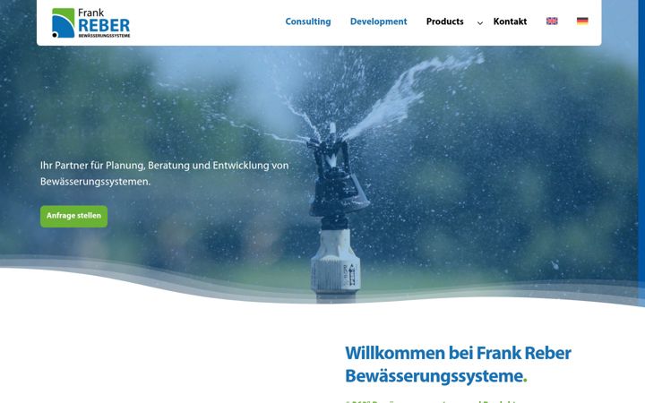 Screenshot of frank-reber.de