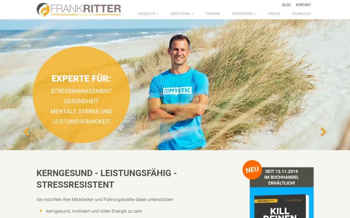 Screenshot of frank-ritter-seminare.de