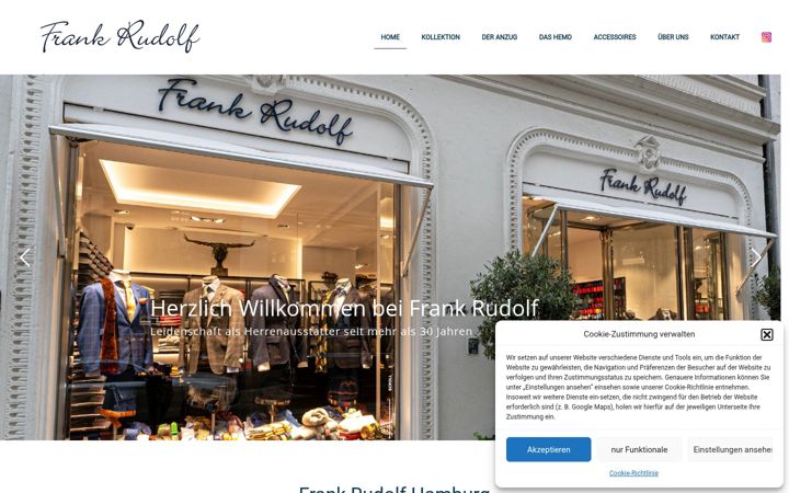Screenshot of frank-rudolf.com
