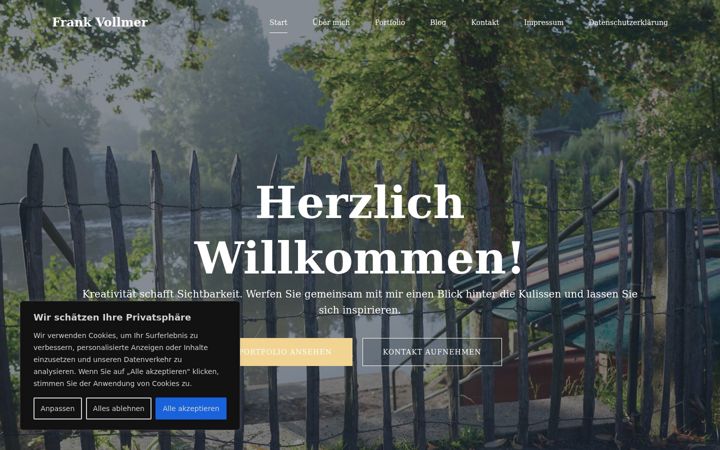 Screenshot von frank-vollmer.de
