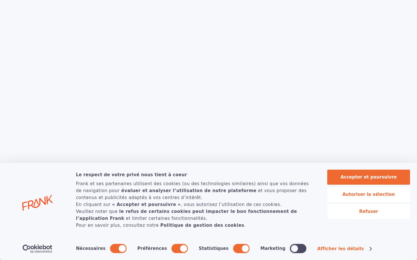 Screenshot του banner συγκατάθεσης που εμφανίστηκε πριν από οποιαδήποτε αλληλεπίδραση