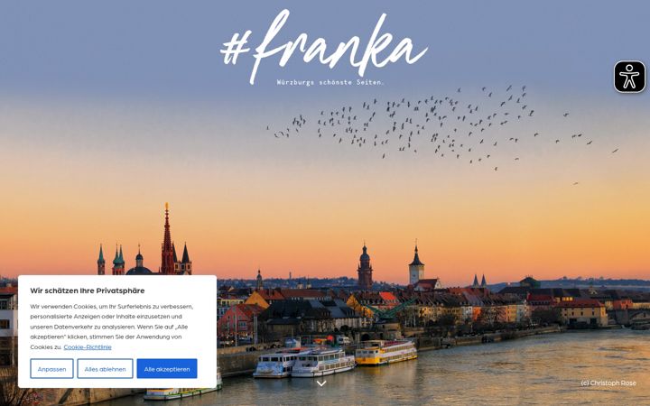 Screenshot von franka-wuerzburg.de