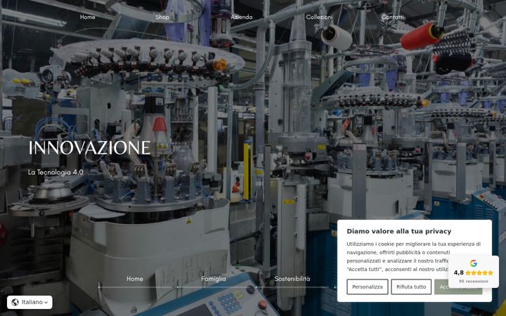 Screenshot of frankalza.com