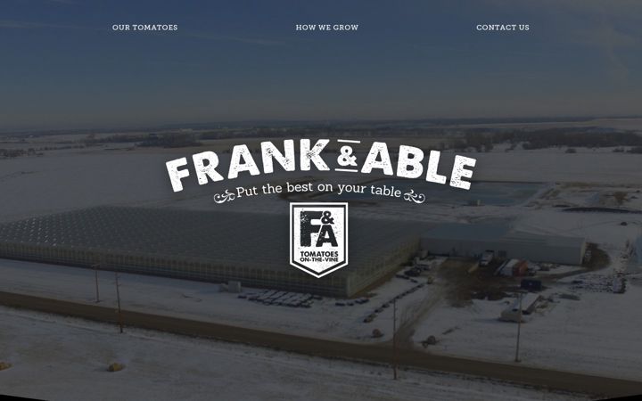 Screenshot of frankandable.com