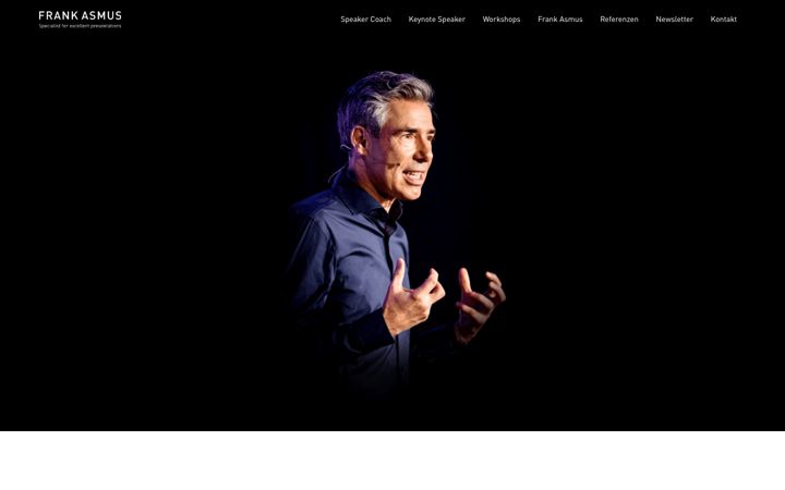 Screenshot of frankasmus.com
