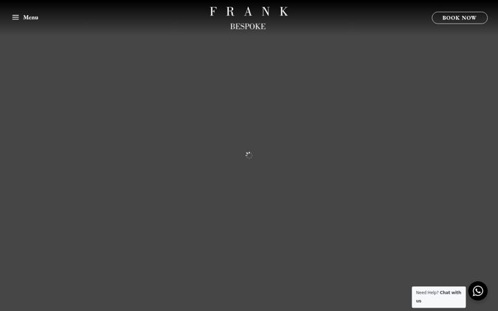 Skærmbillede af frankbespoke.co.za