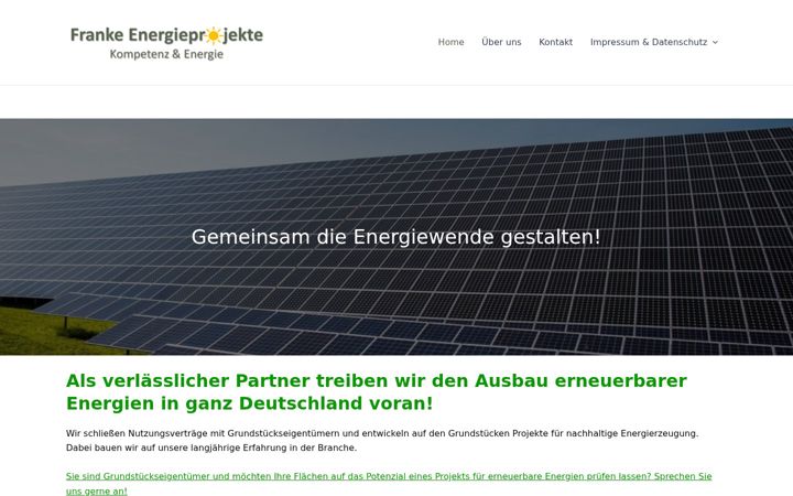 Screenshot of franke-energieprojekte.de