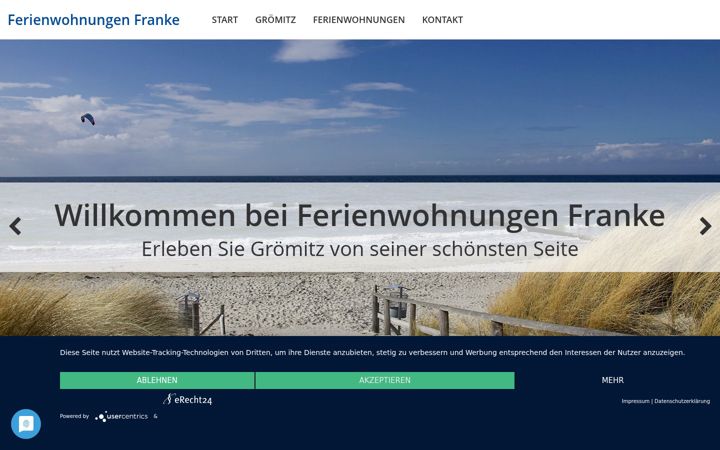 Screenshot of franke-groemitz.de