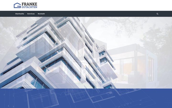 Screenshot of franke-immobiliengutachten.de
