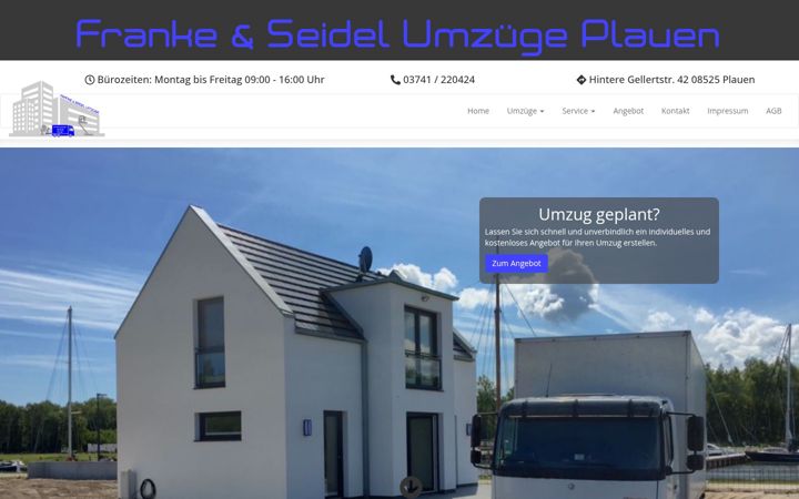 Screenshot of franke-seidel-umzuege.de