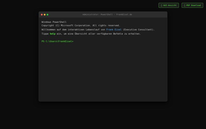 Screenshot of frankeisel.de