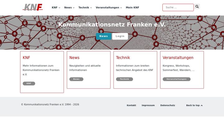 Screenshot of franken.de