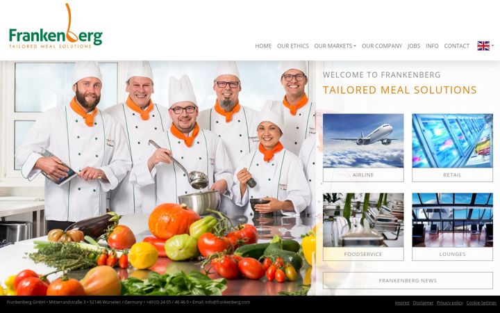 Screenshot of frankenberg.com
