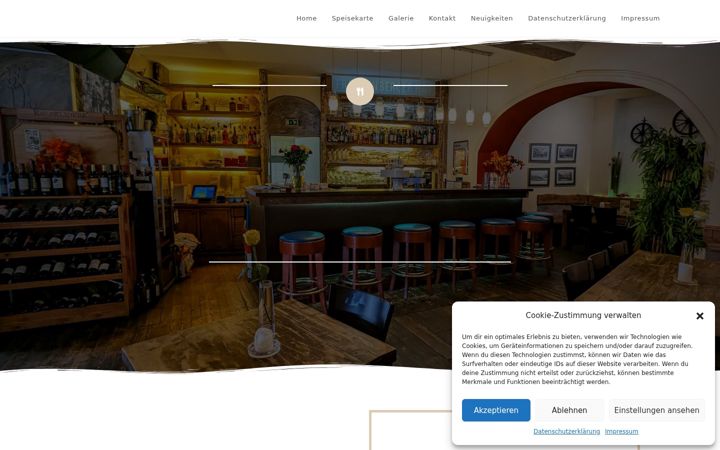 Screenshot of frankenbergerhof.de