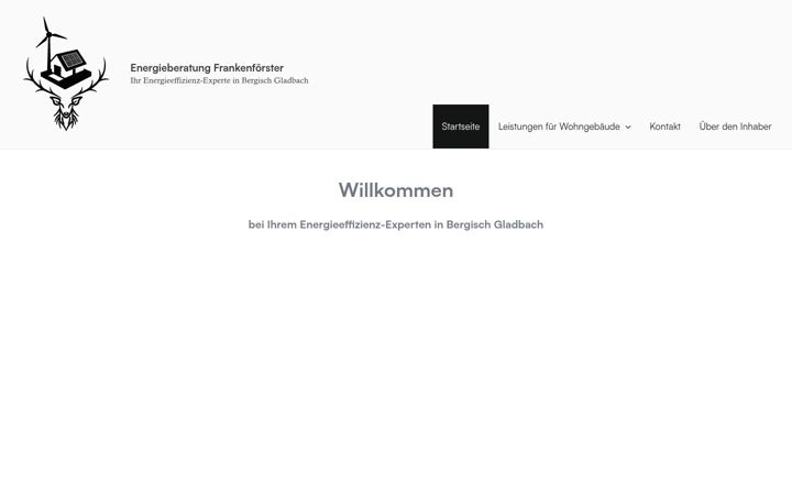 Zrzut ekranu frankenfoerster.de