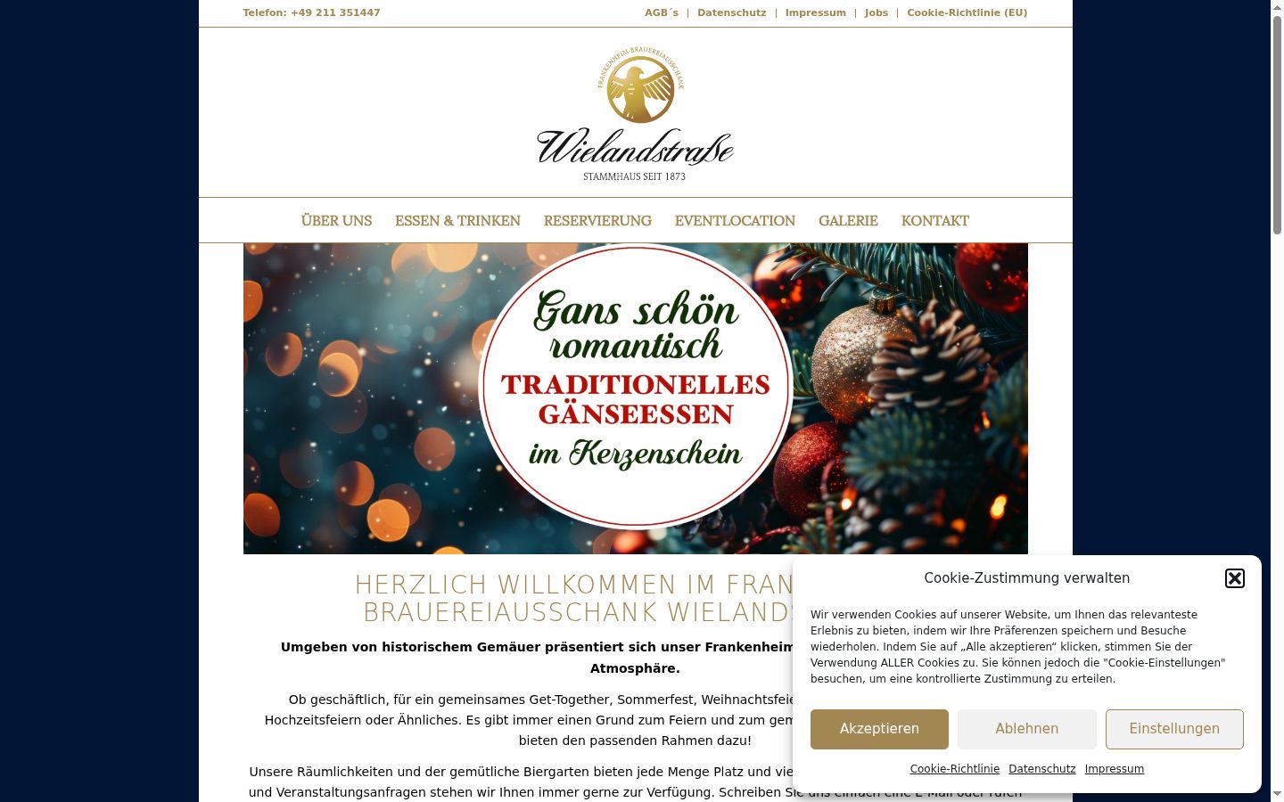 Screenshot tal-banner tal-kunsens muri qabel kwalunkwe interazzjoni