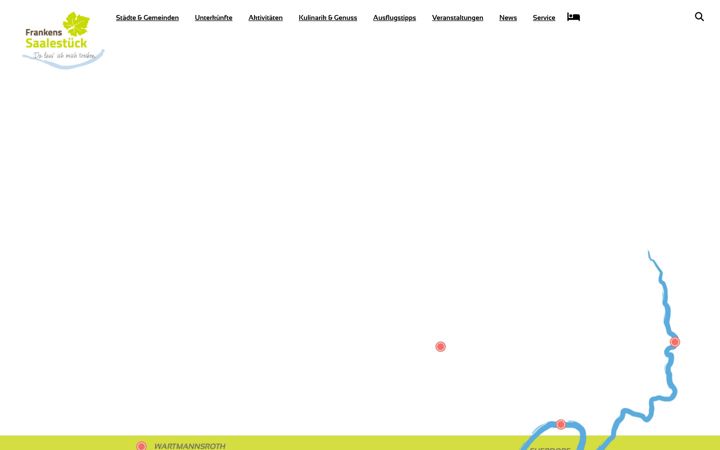 Screenshot of frankens-saalestueck.de