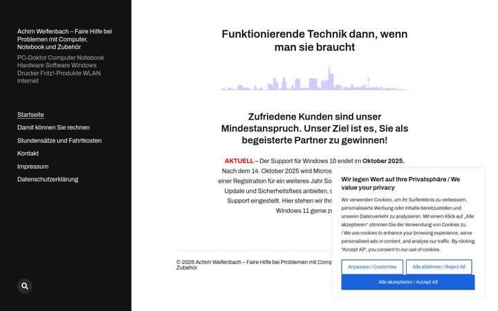 Screenshot of frankfurt-computer.de