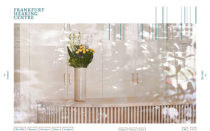 Screenshot of frankfurt-hearing-centre.com
