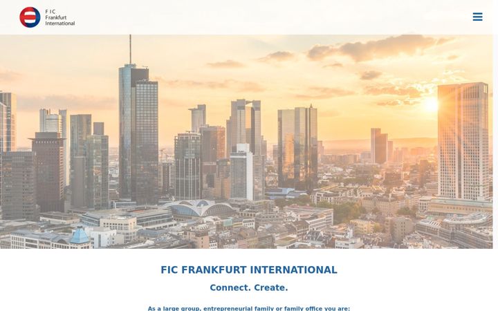 Screenshot of frankfurt-ic.com