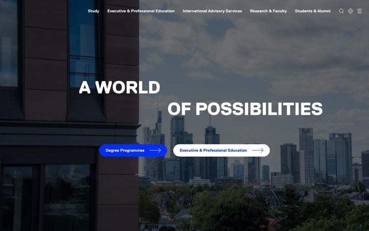 Screenshot of frankfurt-school.de