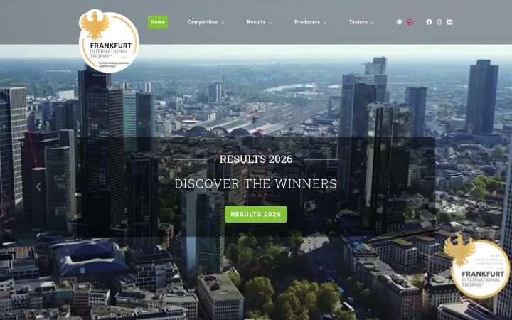 Screenshot of frankfurt-trophy.com