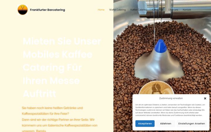 Ekrānuzņēmums no frankfurter-barcatering.de