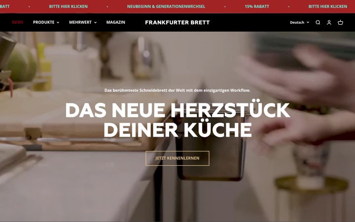Ekrānuzņēmums no frankfurter-brett.de