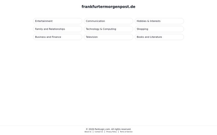Екранна снимка на frankfurtermorgenpost.de