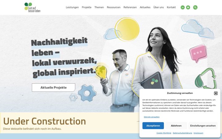 Screenshot of frankfurtnachhaltig.de