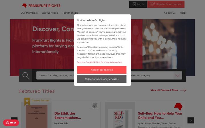 Screenshot of frankfurtrights.com