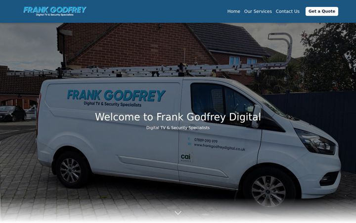 Képernyőkép: frankgodfreydigital.co.uk