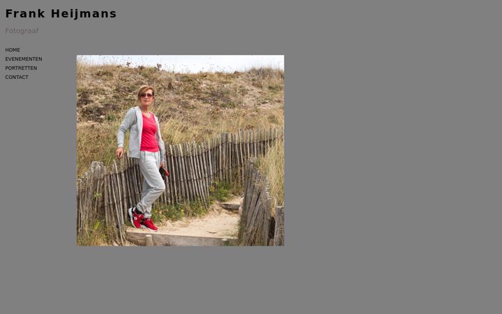 Screenshot of frankheijmans.nl