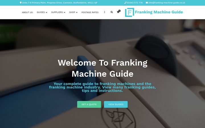 Képernyőkép: franking-machine-guide.co.uk