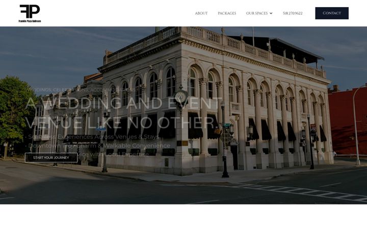 Screenshot of franklinplaza.com
