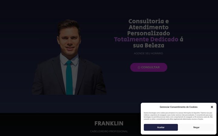 Screenshot of franklinselect.com