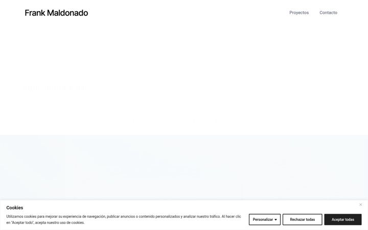 Screenshot of frankmaldonado.es