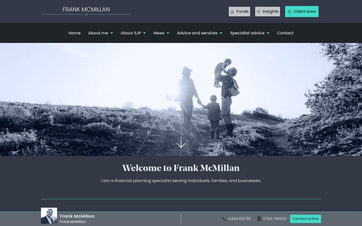 Képernyőkép: frankmcmillan.co.uk