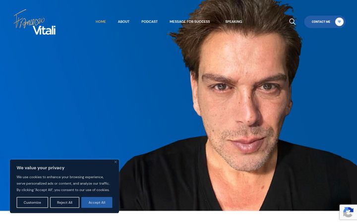 Screenshot of frankovitali.com