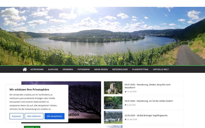 Screenshot of frankswelt.de