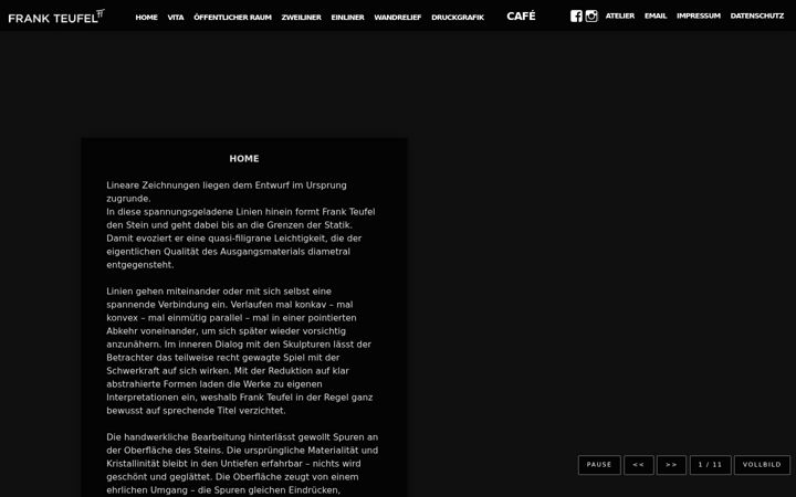 Screenshot of frankteufel.com