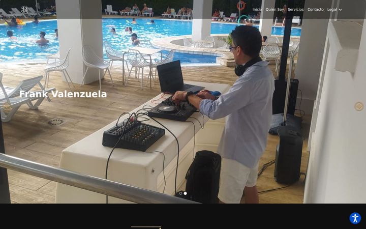 Captura de pantalla de frankvalenzuela.net