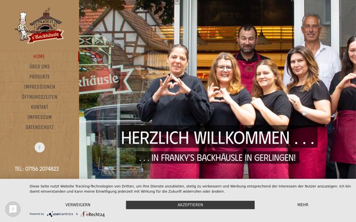 Ekrānuzņēmums no frankys-backhaeusle.de