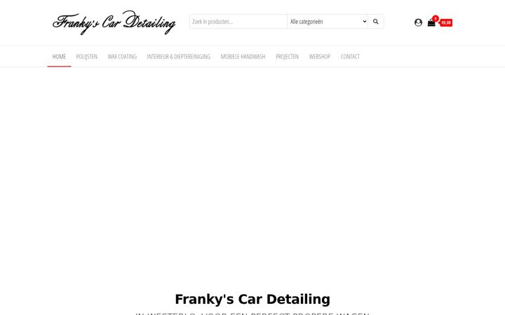 Skjámynd af frankyscardetailing.be