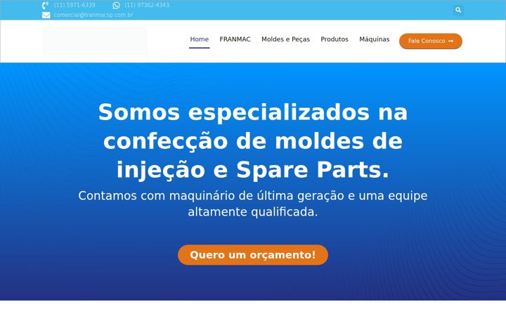 Snímek obrazovky franmacsp.com.br