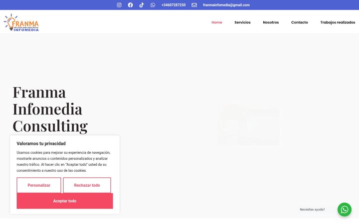 Screenshot of franmainfomedia.com