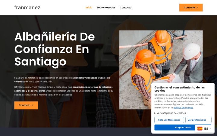 Screenshot of franmanez.com