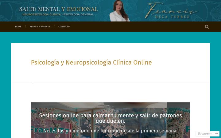 Screenshot of franmt7.com