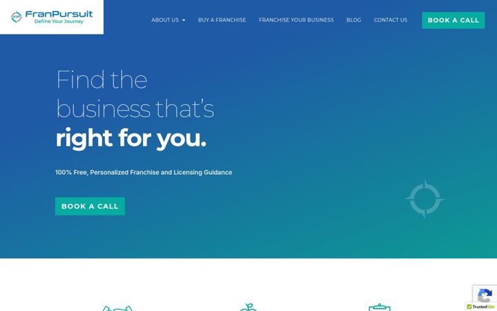 Screenshot of franpursuit.com